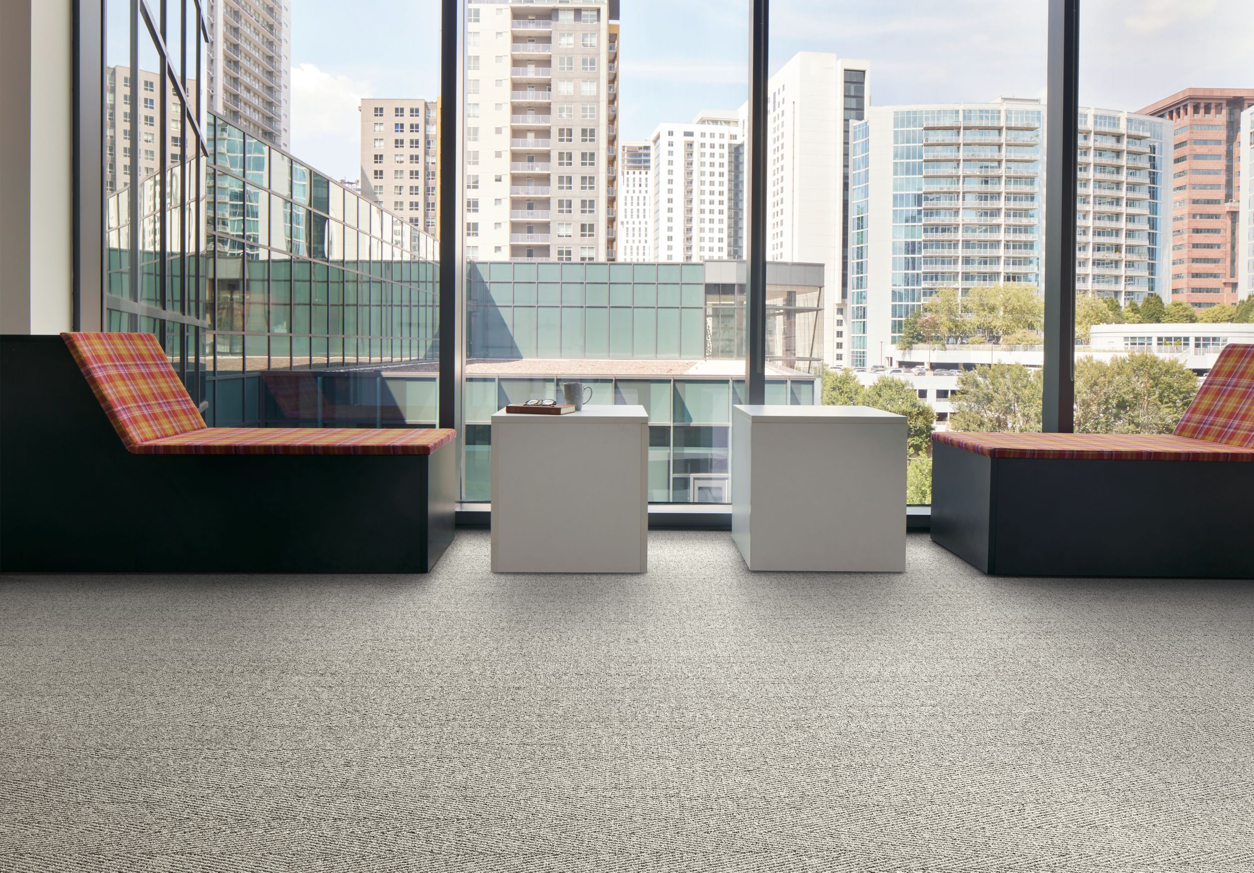 Stitch In Time: World Woven Collection Carpet Tile by Interface