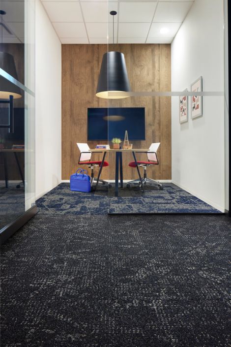 Interface Interpret and Prototype carpet tile in private meeting space image number 4