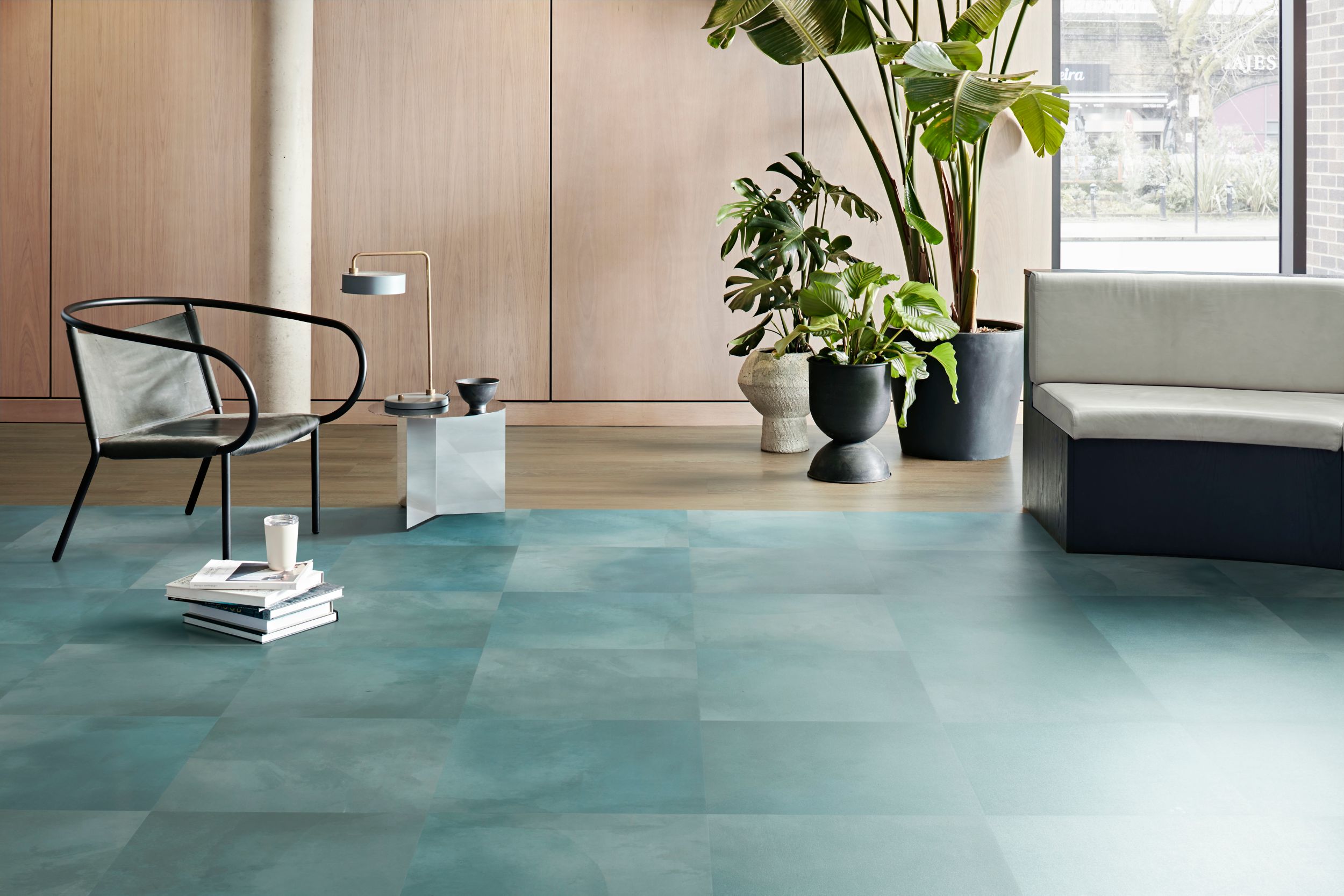 Iridescence: LVT Resilient Flooring by Interface