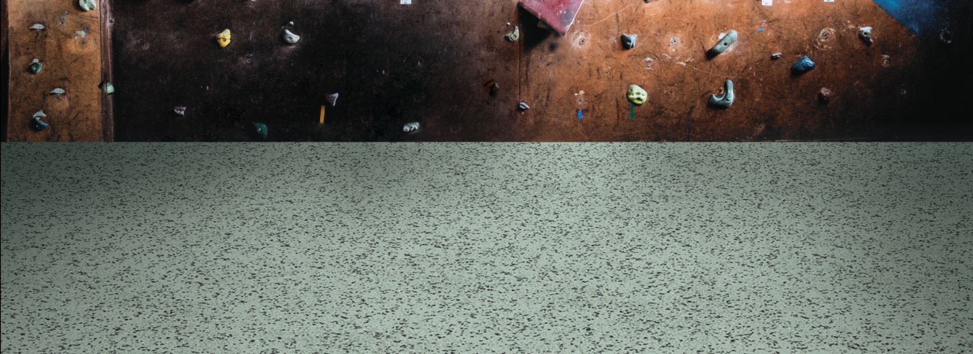 noraplan ultra grip rubber flooring in rock climbing facility