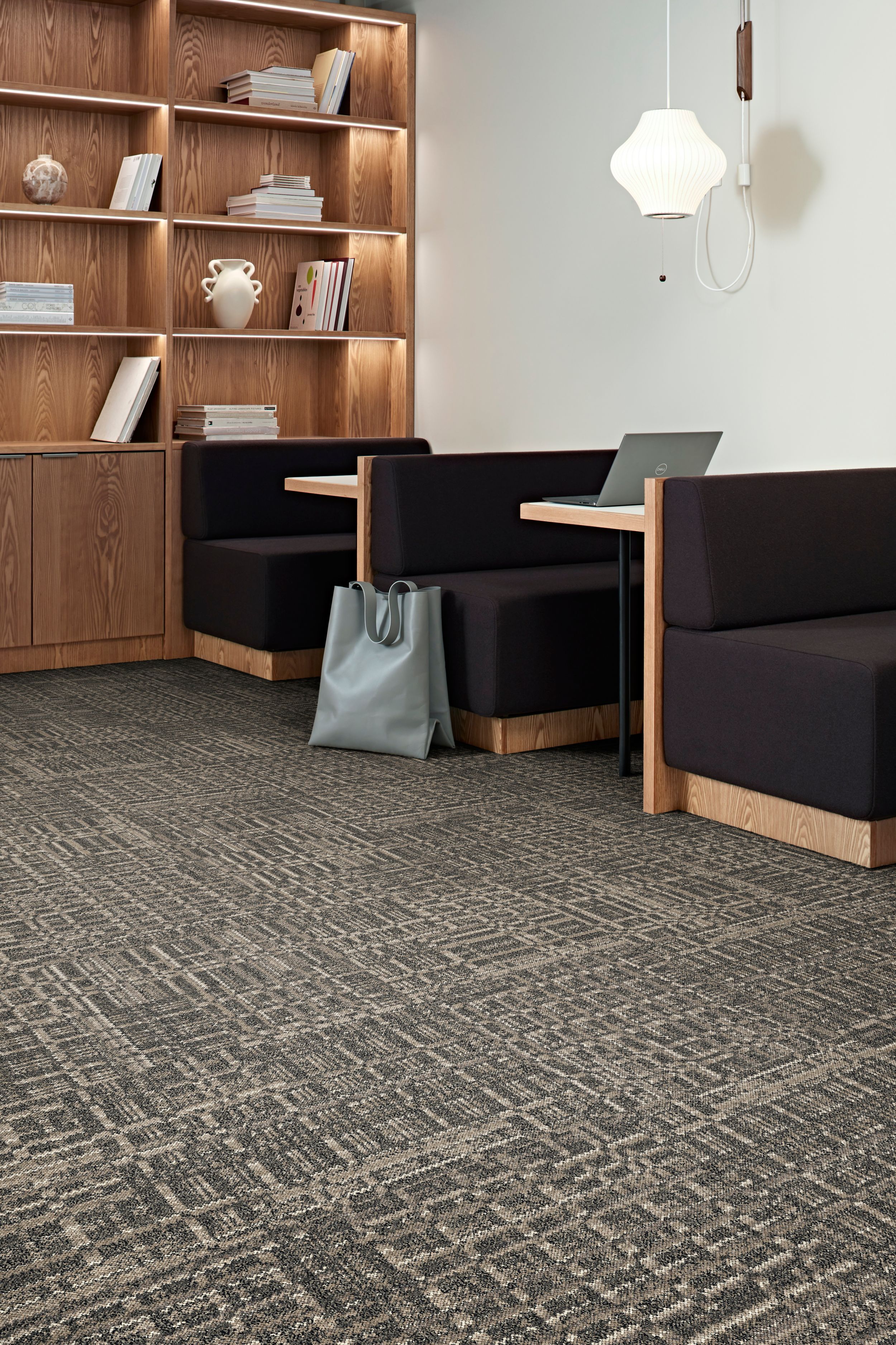 Interface Knit Intent carpet tile in workplace collaborative space image number 2