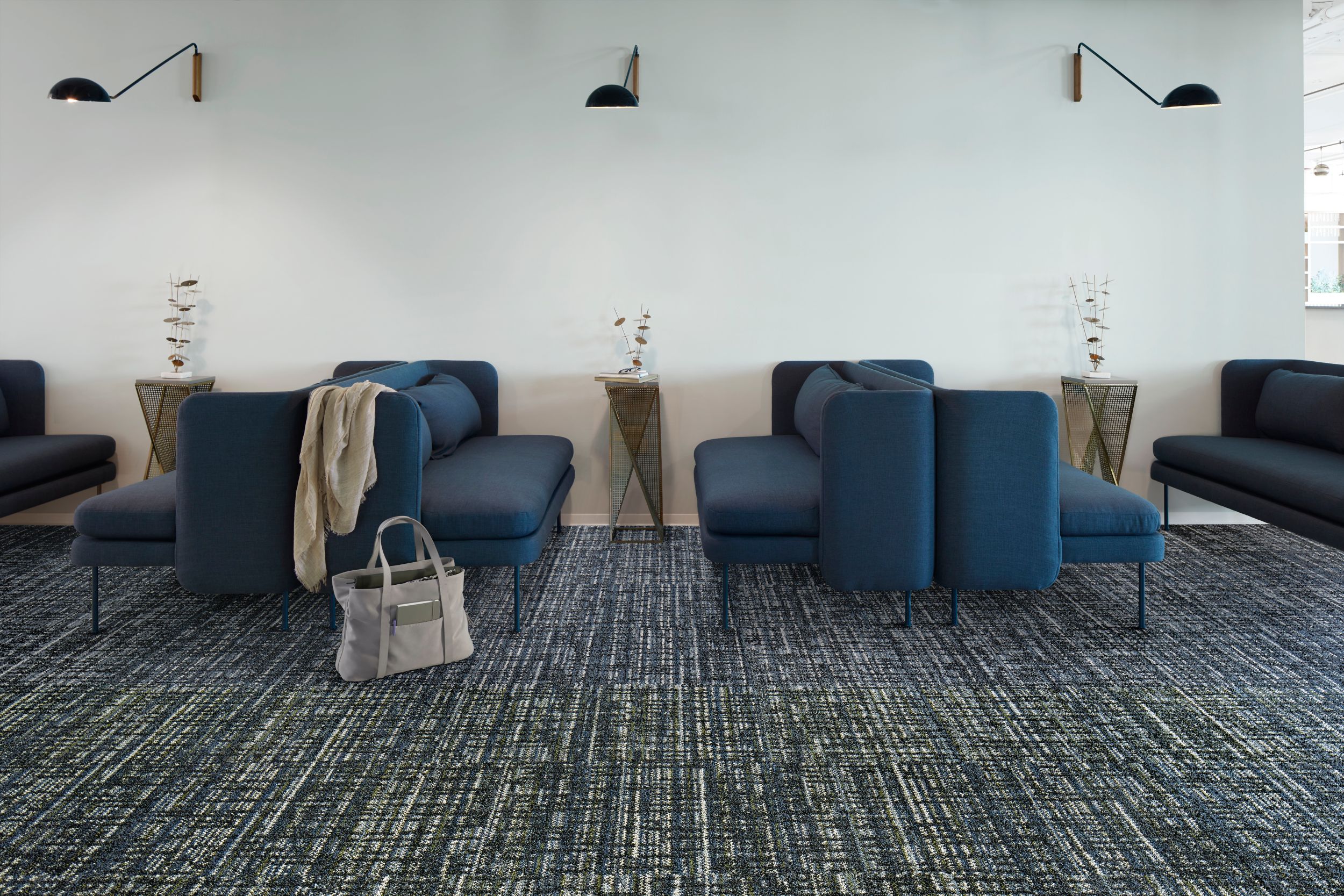 Interface Knitstitch carpet tile in lobby image number 5