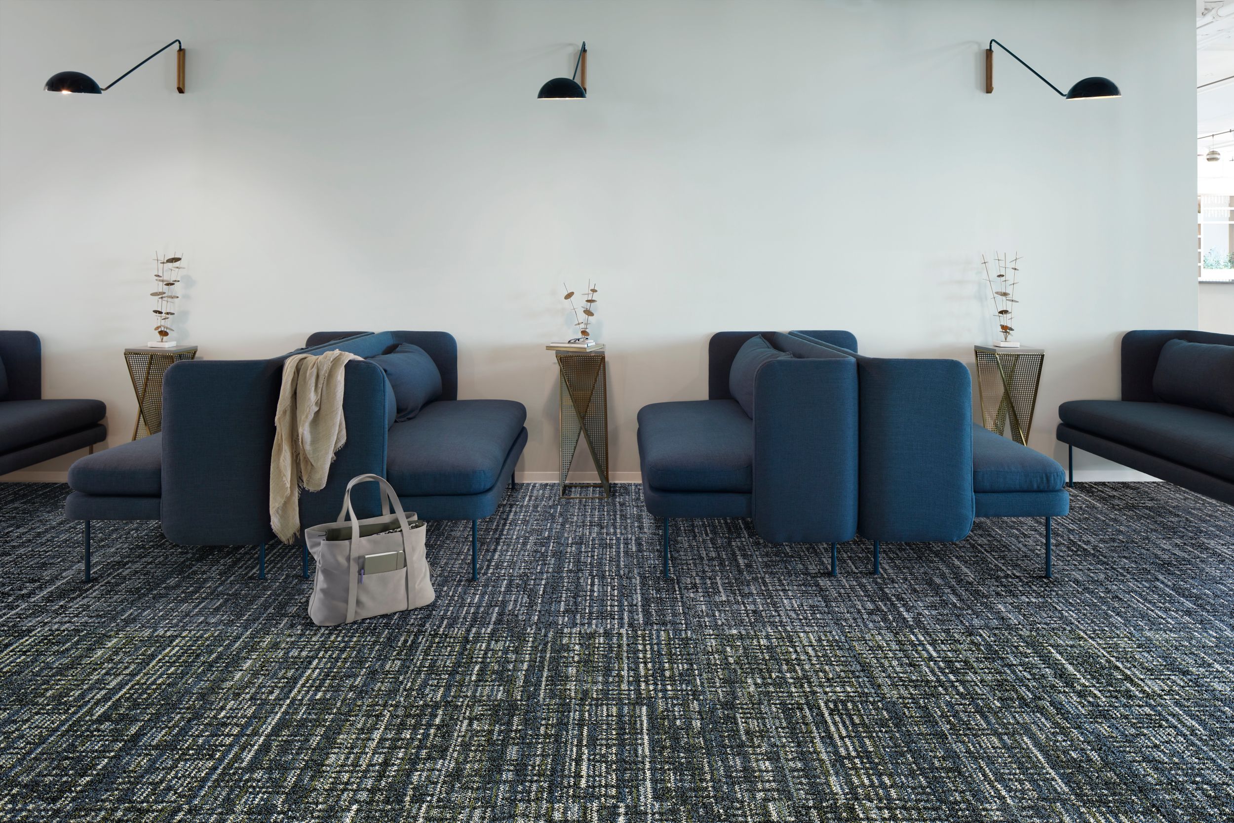 Interface Knitstitch carpet tile in lobby image number 6