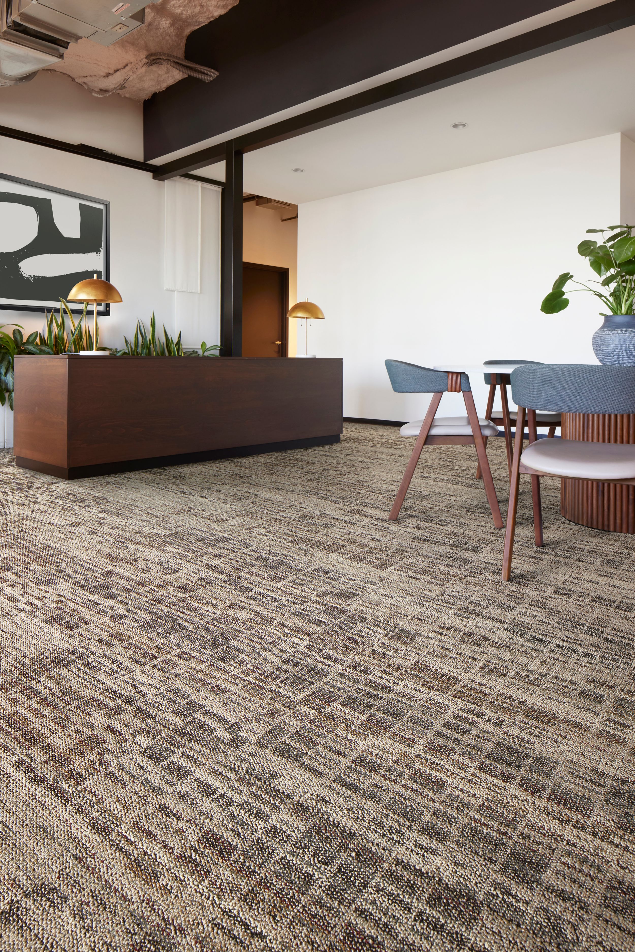 Interface Skylights plank carpet tile in workplace reception area image number 3