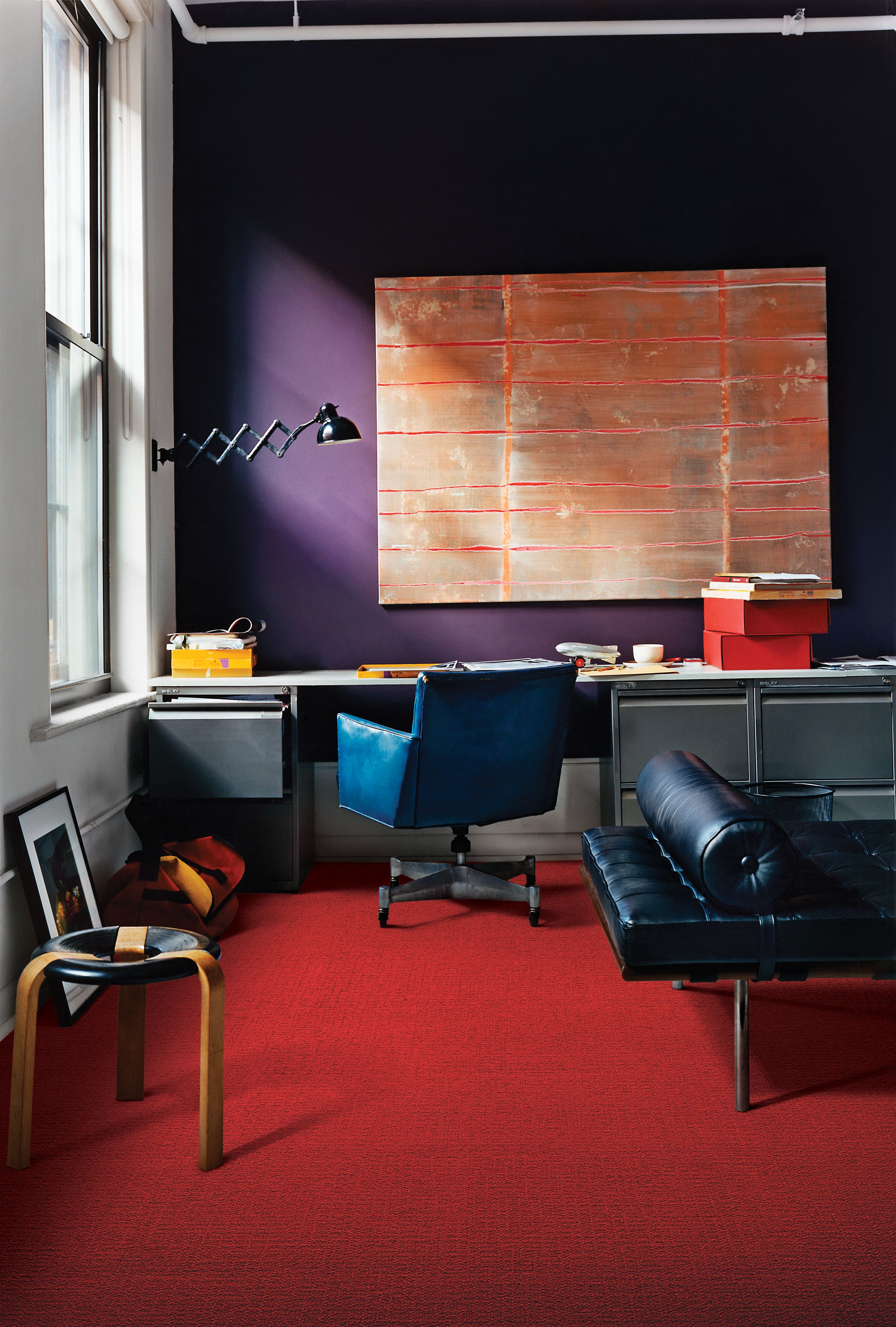Interface Monochrome carpet tile in private office area  image number 3