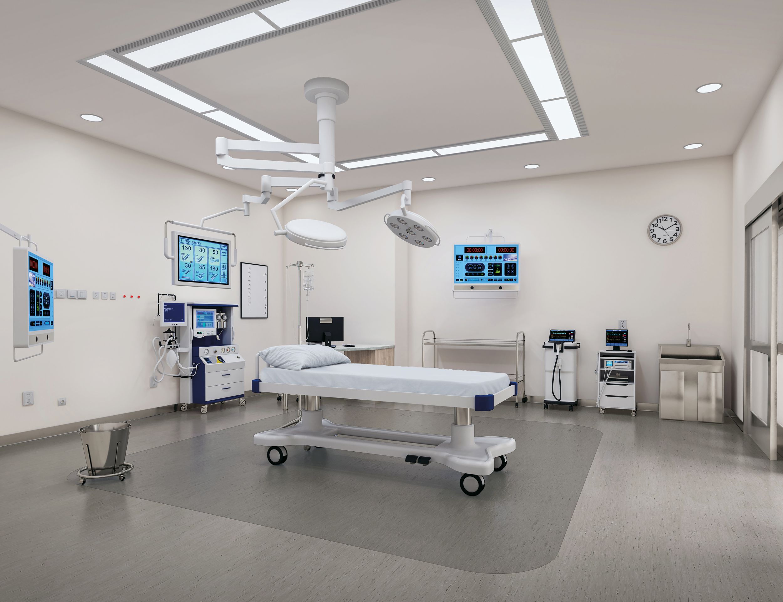 noraplan dariva rubber flooring in operating room image number 5