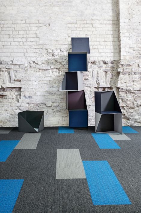 Interface On Line plank carpet tile
