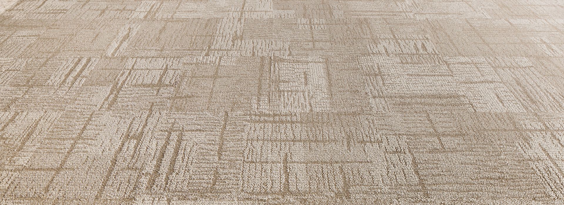 Interface Cornerstones carpet tile, close-up