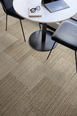 Open Air 423: Open Air Neutrals Carpet Tile by Interface