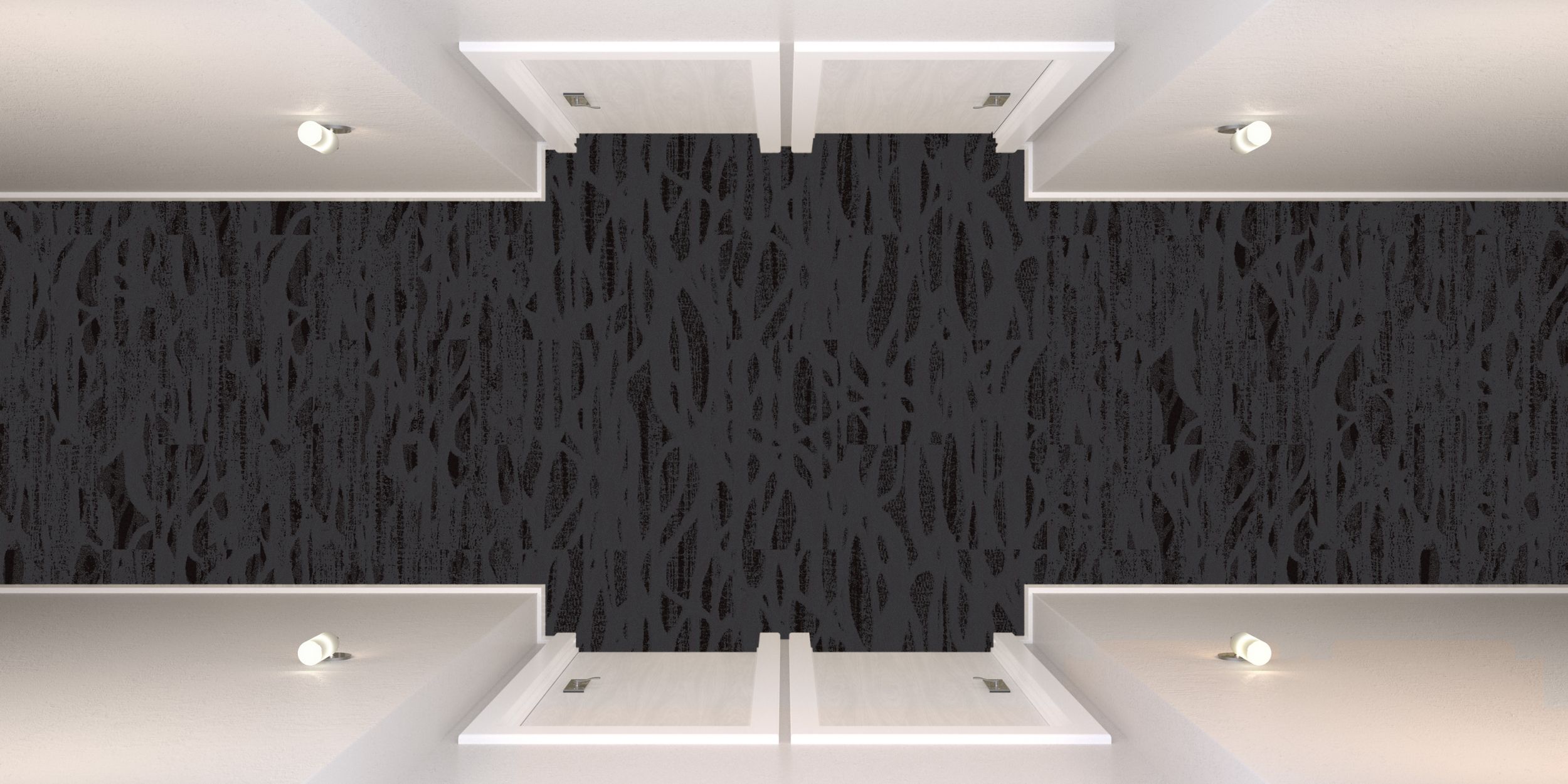 Interface PM67 and PM68 plank carpet tile in hotel corridor image number 2