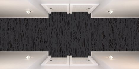 Interface PM67 and PM68 plank carpet tile in hotel corridor image number 2