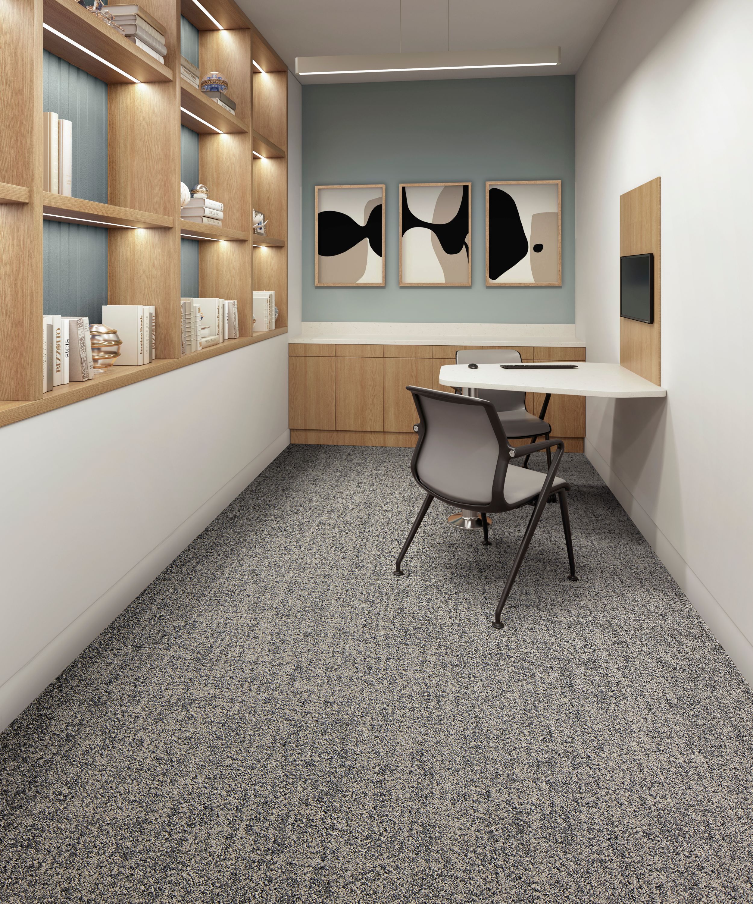 Interface Parchment carpet tile in private office image number 3