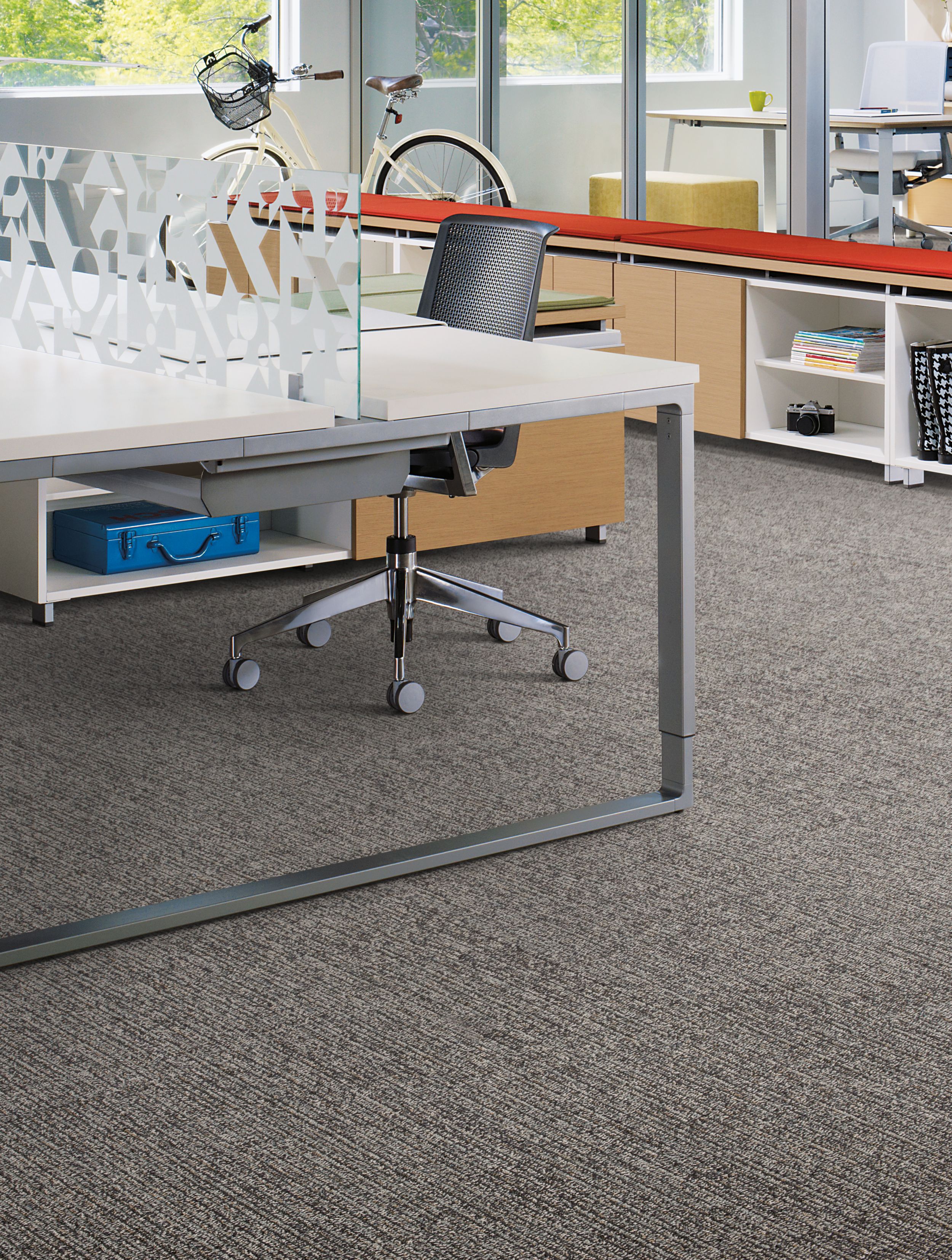 Platform Platform, Main Line & Sidetrack Collection Carpet Tile by Interface