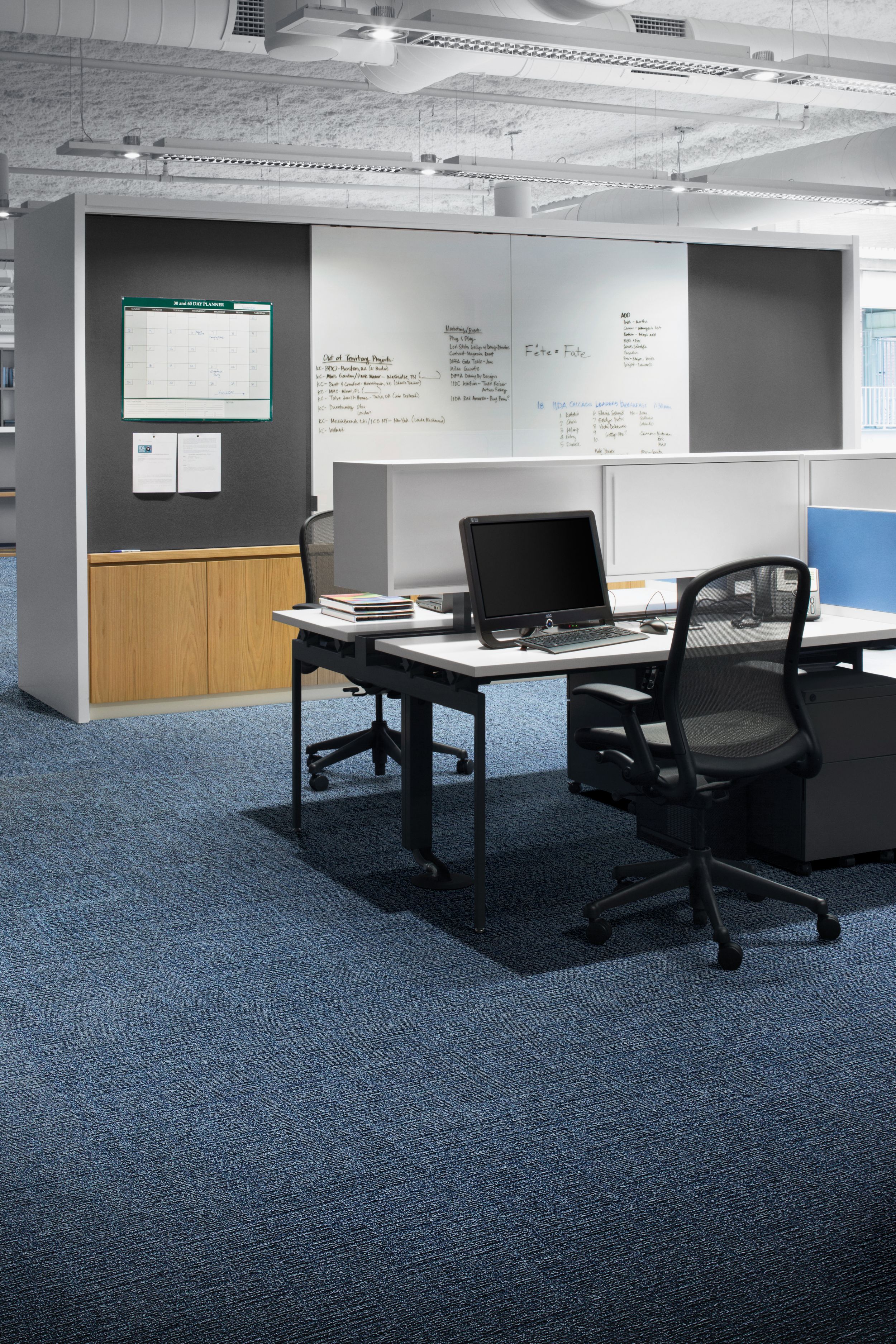 Interface Platform carpet tile in open workspace image number 1