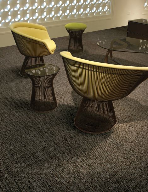 Interface Platform carpet tile in seating area with two chairs and glass table image number 3