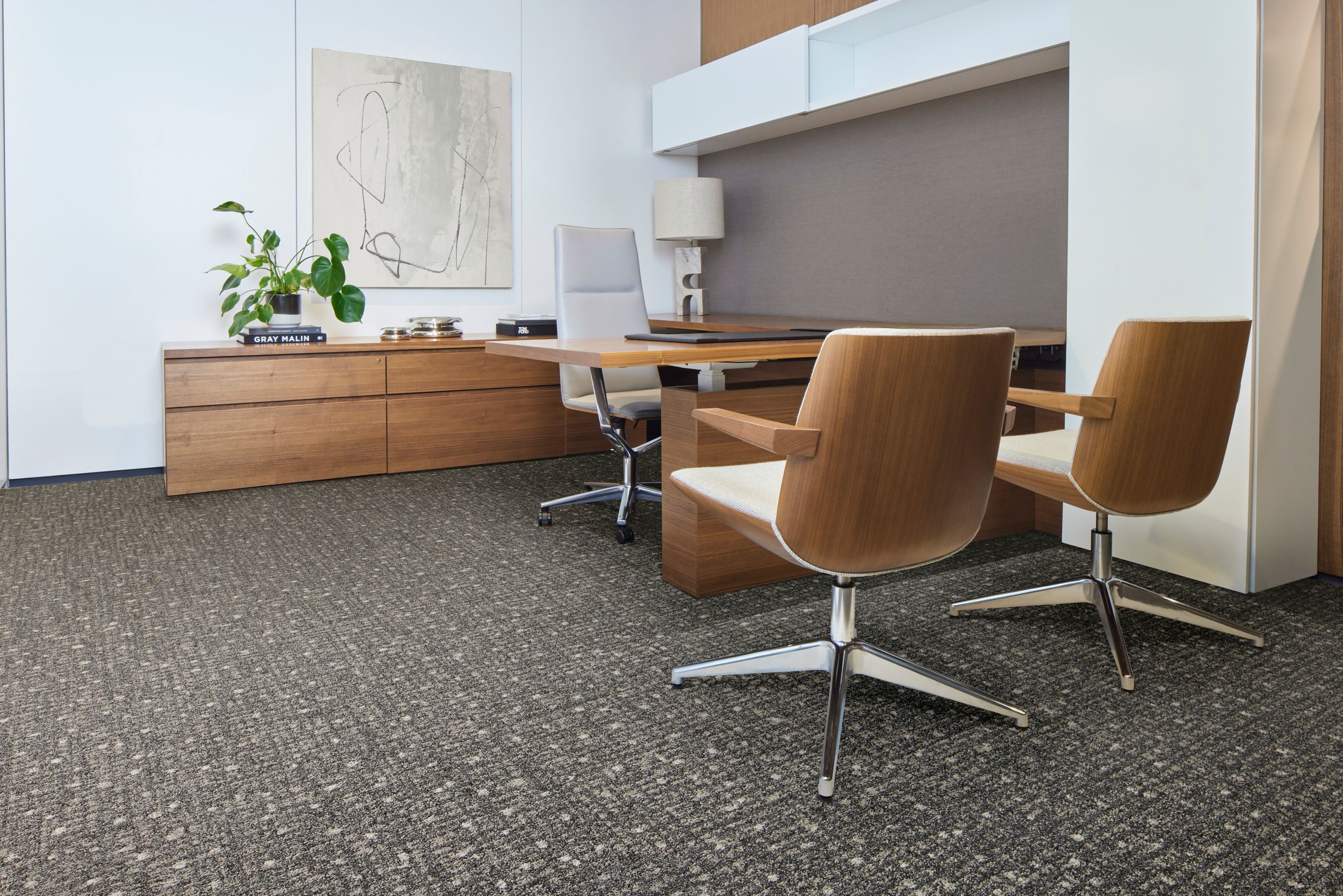 Interface Positive Spin carpet tile in private office número de imagen 4