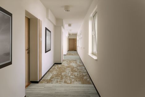 Interface Progression III and Glazing plank carpet tile in corridor image number 10