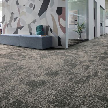 Interface Prototype carpet tile in lobby and corridor of office image number 2
