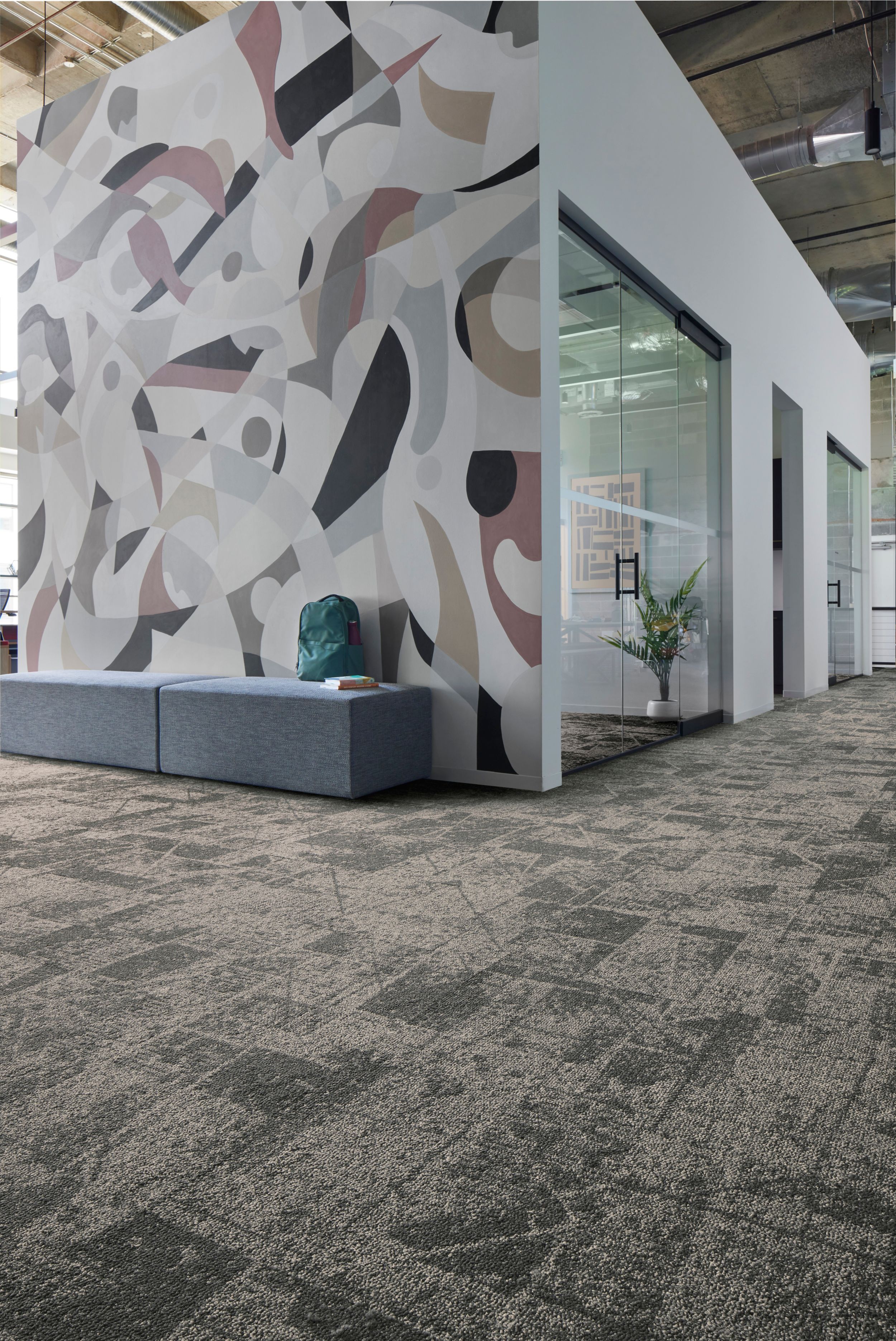 Interface Prototype carpet tile in lobby and corridor of office image number 3