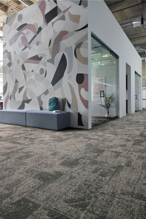 Interface Prototype carpet tile in lobby and corridor of office image number 3