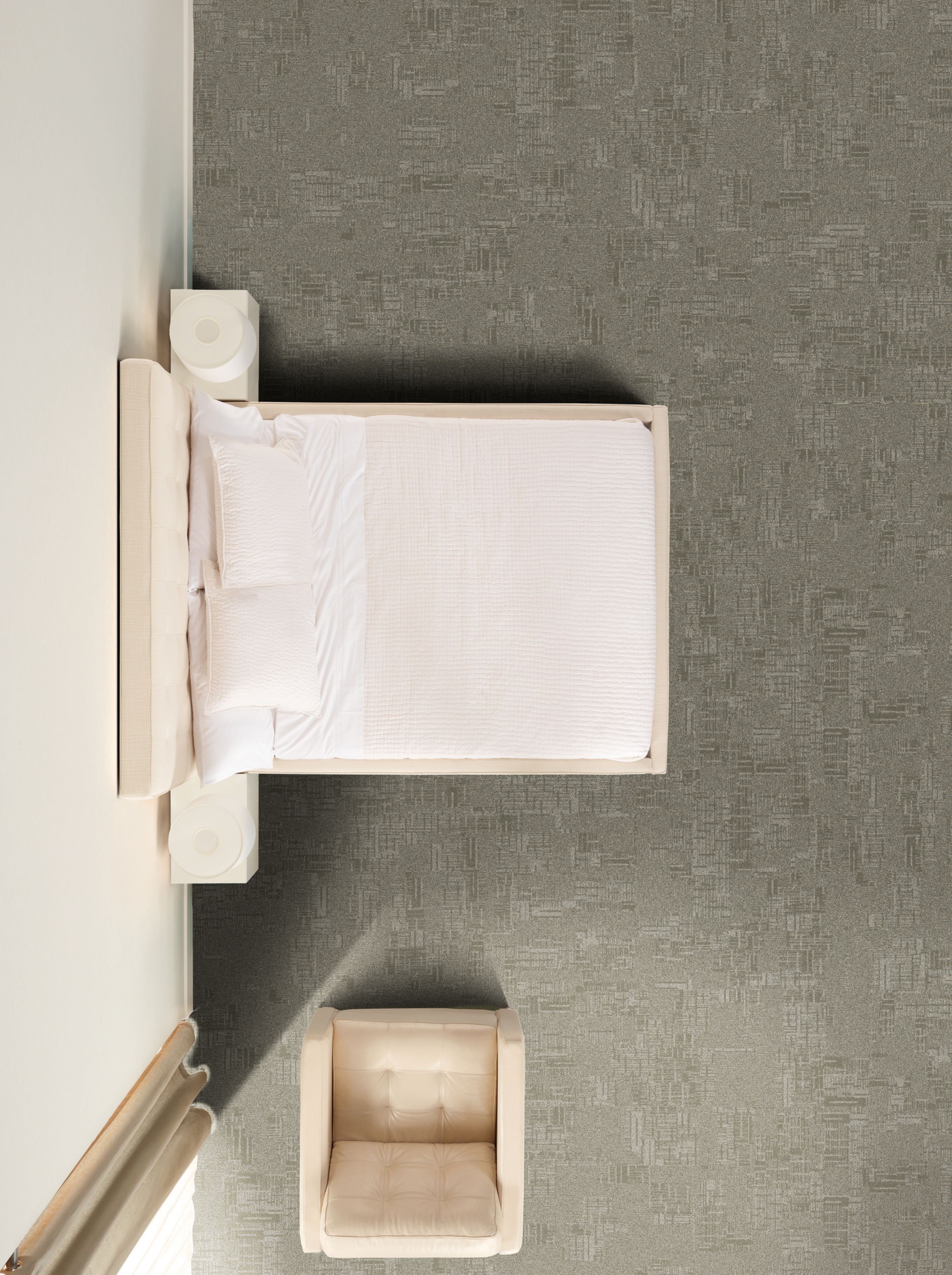 Interface RMS 701 plank carpet tile in hotel guest room imagen número 1
