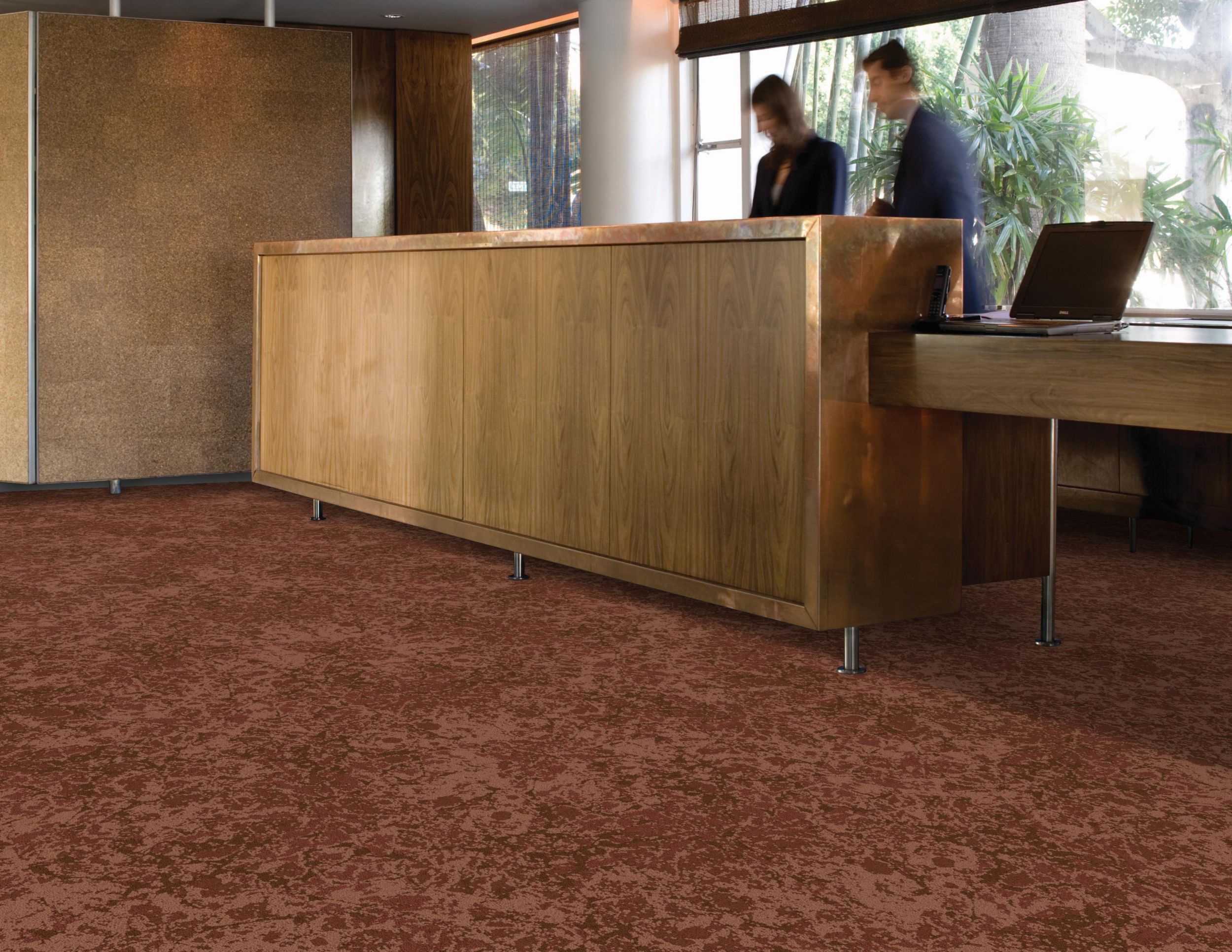 Interface Raku carpet tile in hotel reception area image number 1