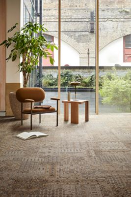 Rekindled: Past Forward Collection Carpet Tile by Interface