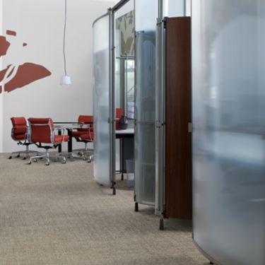 Interface S102 carpet tile in office space