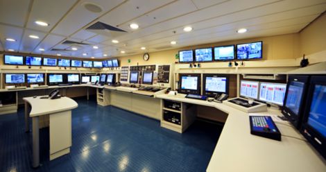 norament 920 rubber flooring in ship control room image number 4