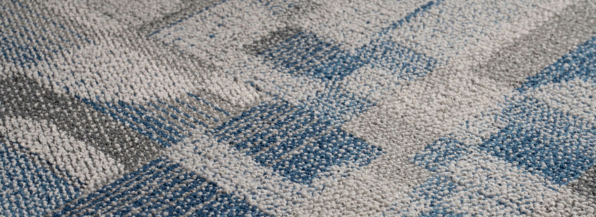 Sandbox carpet tile in Ocean installed Non Directional