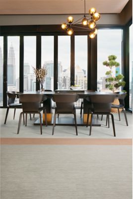 Shantung 4.5 mm: LVT Resilient Flooring by Interface