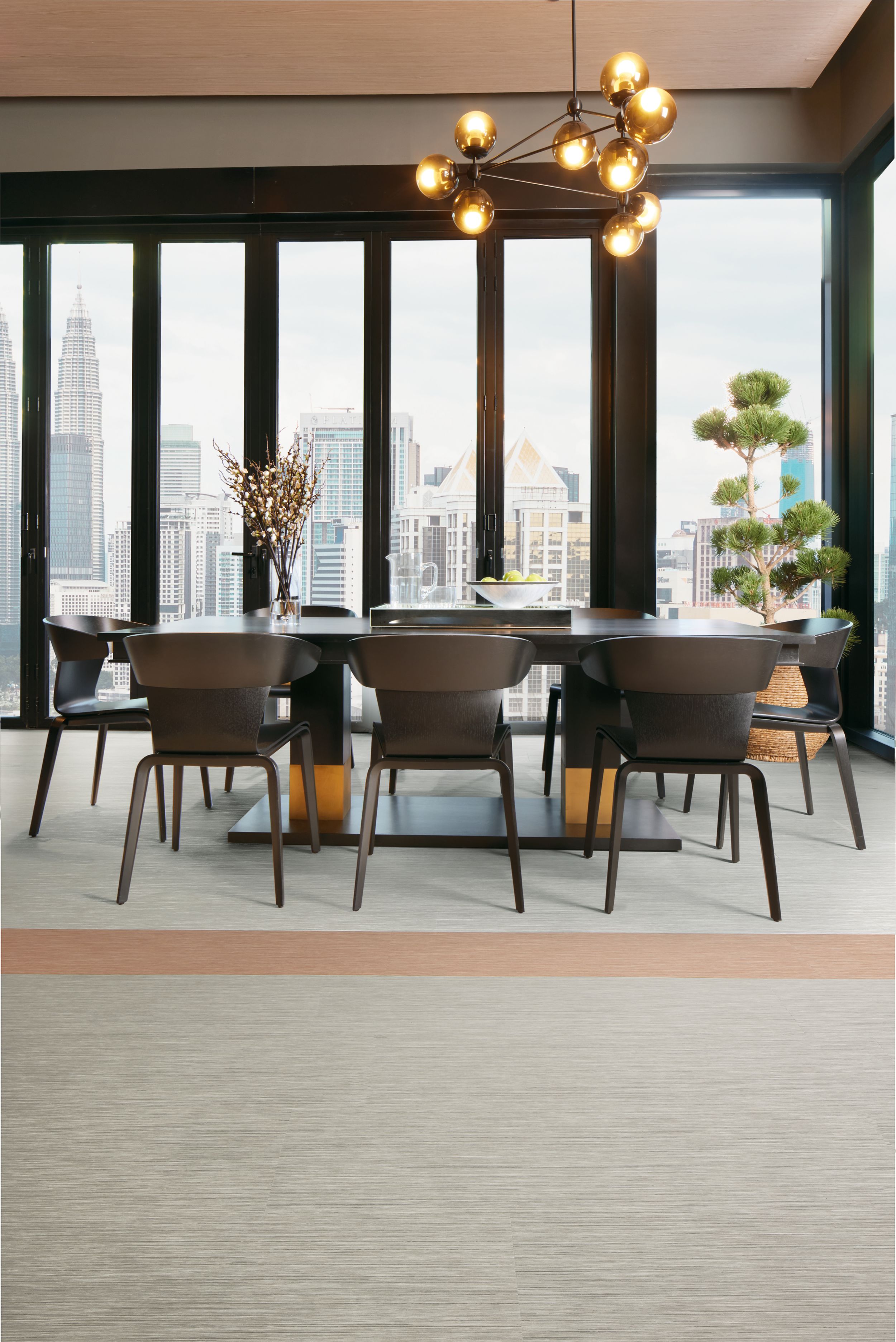 Interface Shantung LVT in meeting room image number 1