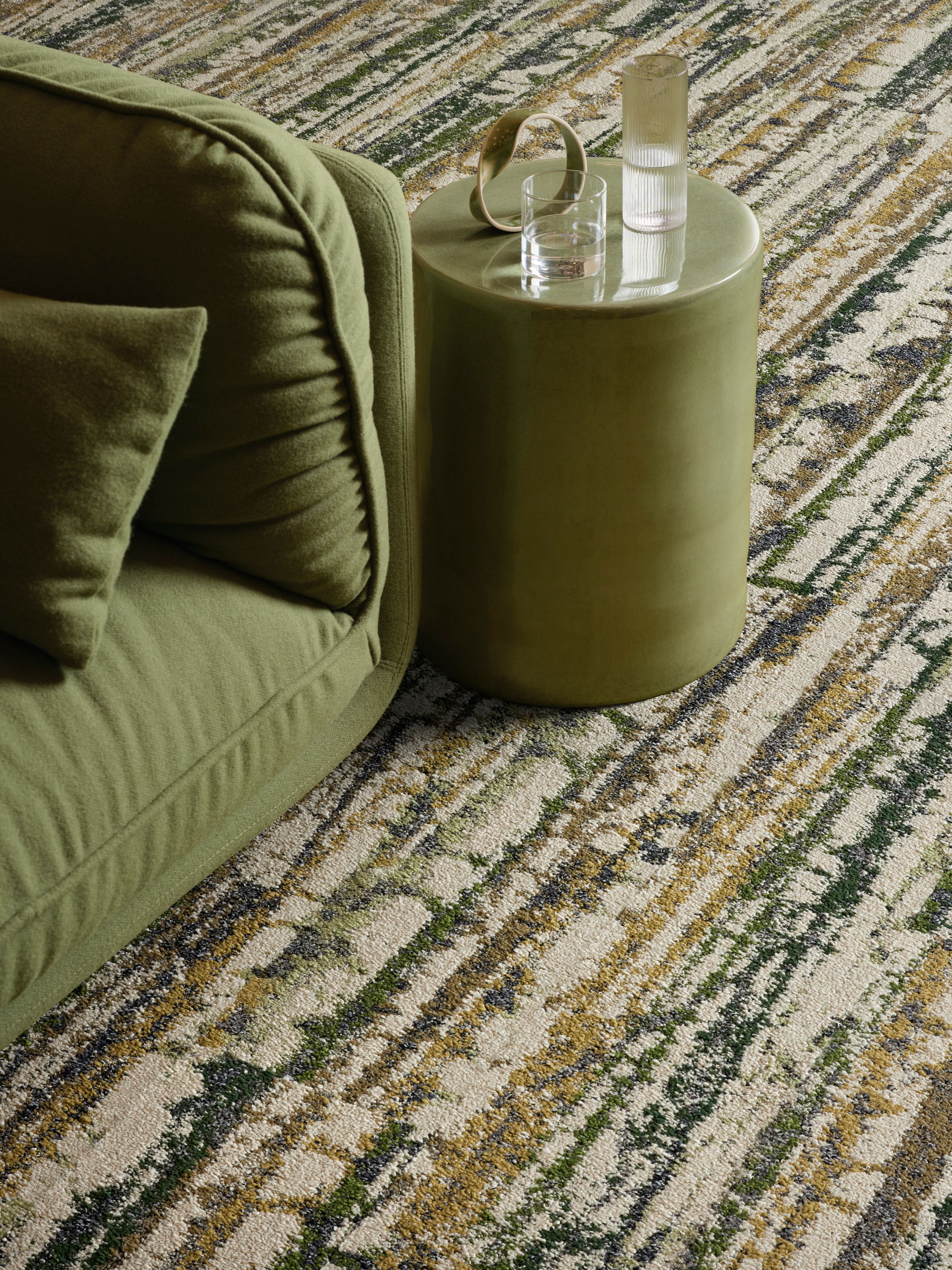 Interface Shifting Seasons plank carpet tile in lobby image number 2