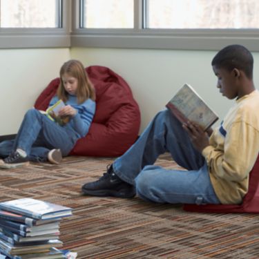 Interface Social Studies carpet tile in Tizzy shown in classroom numéro d’image 1