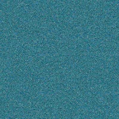 Speckled Ground Carpet Tile in Peacock