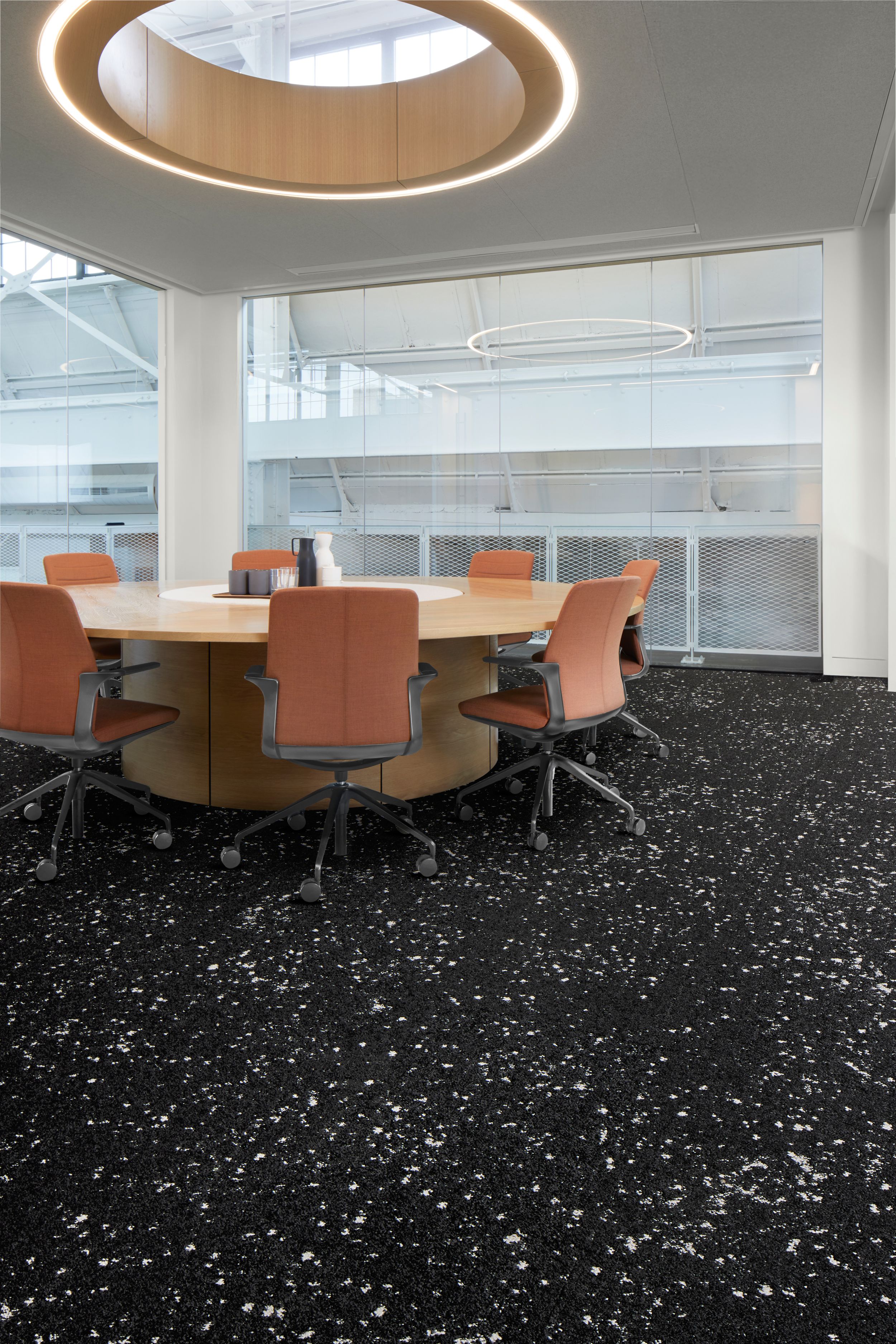 Interface Lunar Landing carpet tile in private meeting space imagen número 1