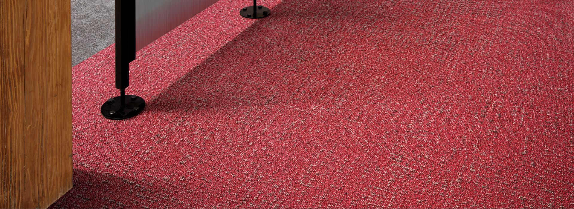Interface Step it Up and Walk of Life carpet tile office hallway