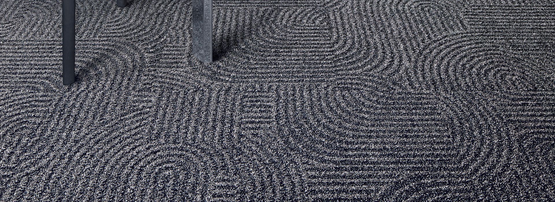 Interface Step this Way carpet tile in office common area with tree