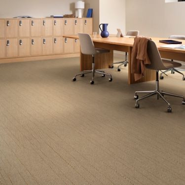 Interface Stitch in Time plank carpet tile in workplace meeting room image number 2