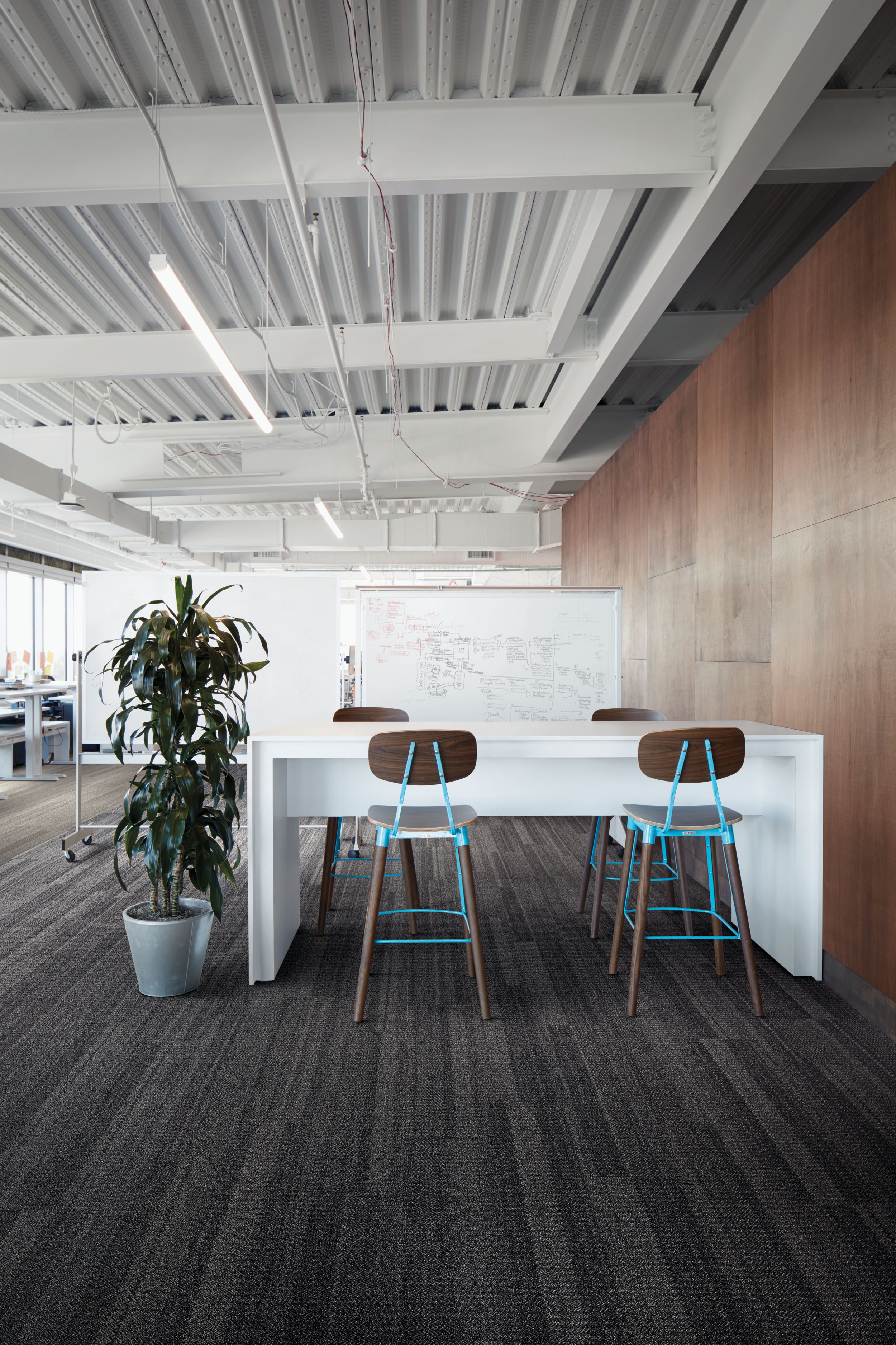 Stitchery: Visual Code Collection Carpet Tile by Interface