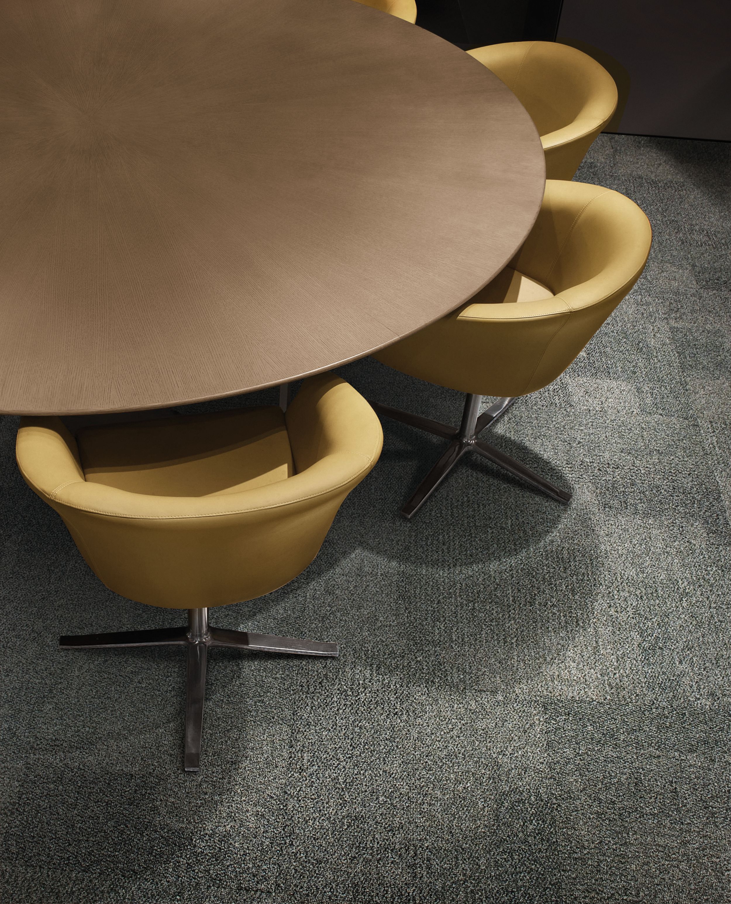 Interface The Standard carpet tile in meeting room with table and yellow chairs  image number 7