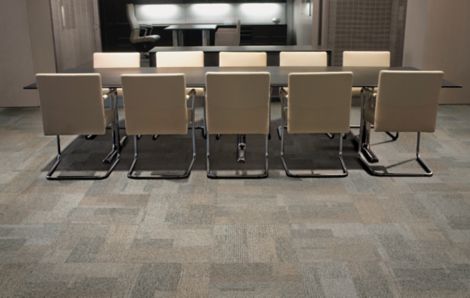 Interface The Standard carpet tile in conference room