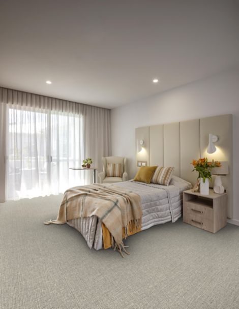 Interface Third Space 301 carpet tile in senior living residence image number 2