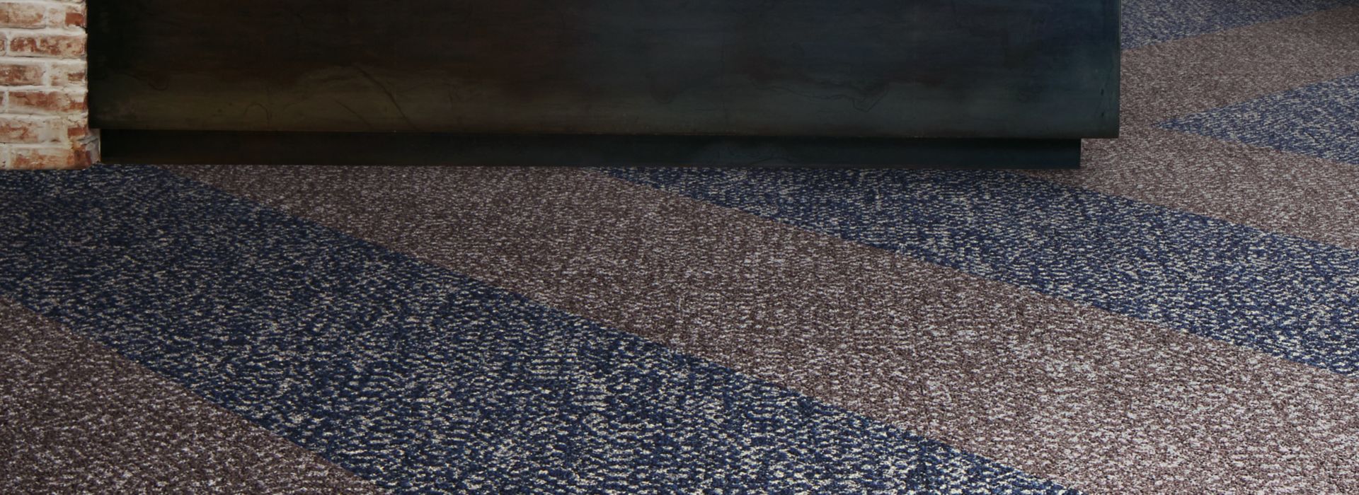 Interface Third Space 303 carpet tile in casual dining area