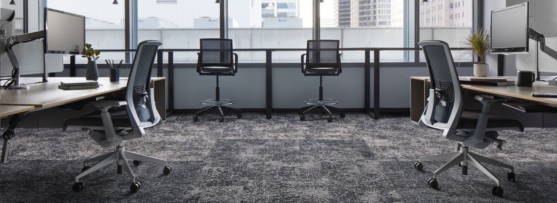 Interface Two To Tango carpet tile in office space image number 2