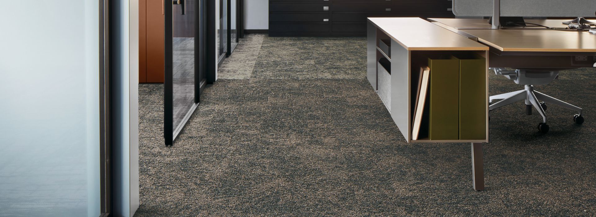 Interface Two To Tango carpet tile in open office space