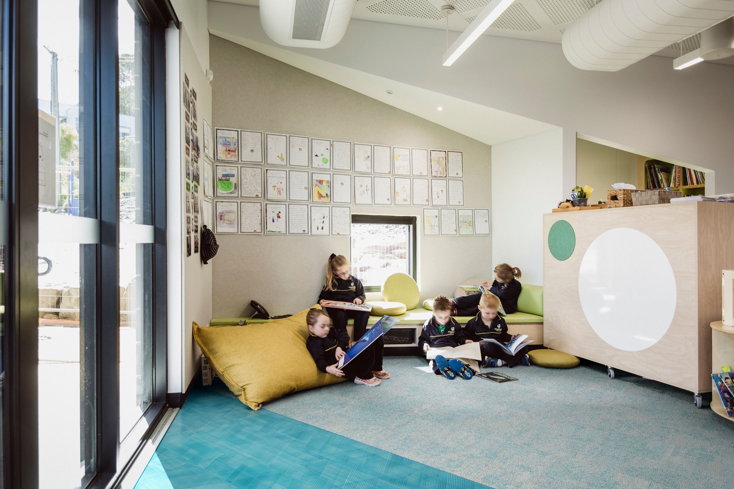 Dry Bark: Upon Common Ground Collection Carpet Tile by Interface - Saltwater Tile Line Options