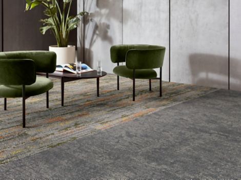 Terrain Carpet Tile, Chalk, 19.69 x 19.69/50 cm x 50 cm, Nylon, Recycled Content | Flor