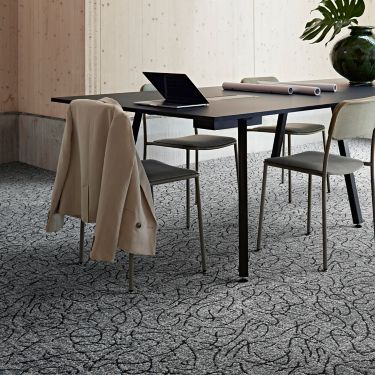 Interface Unspooled carpet tile 