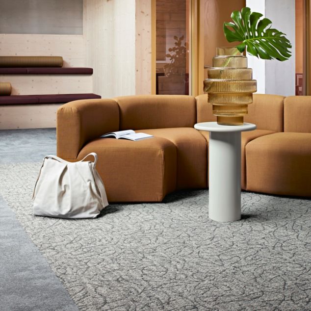 Interface Unspooled carpet tile 